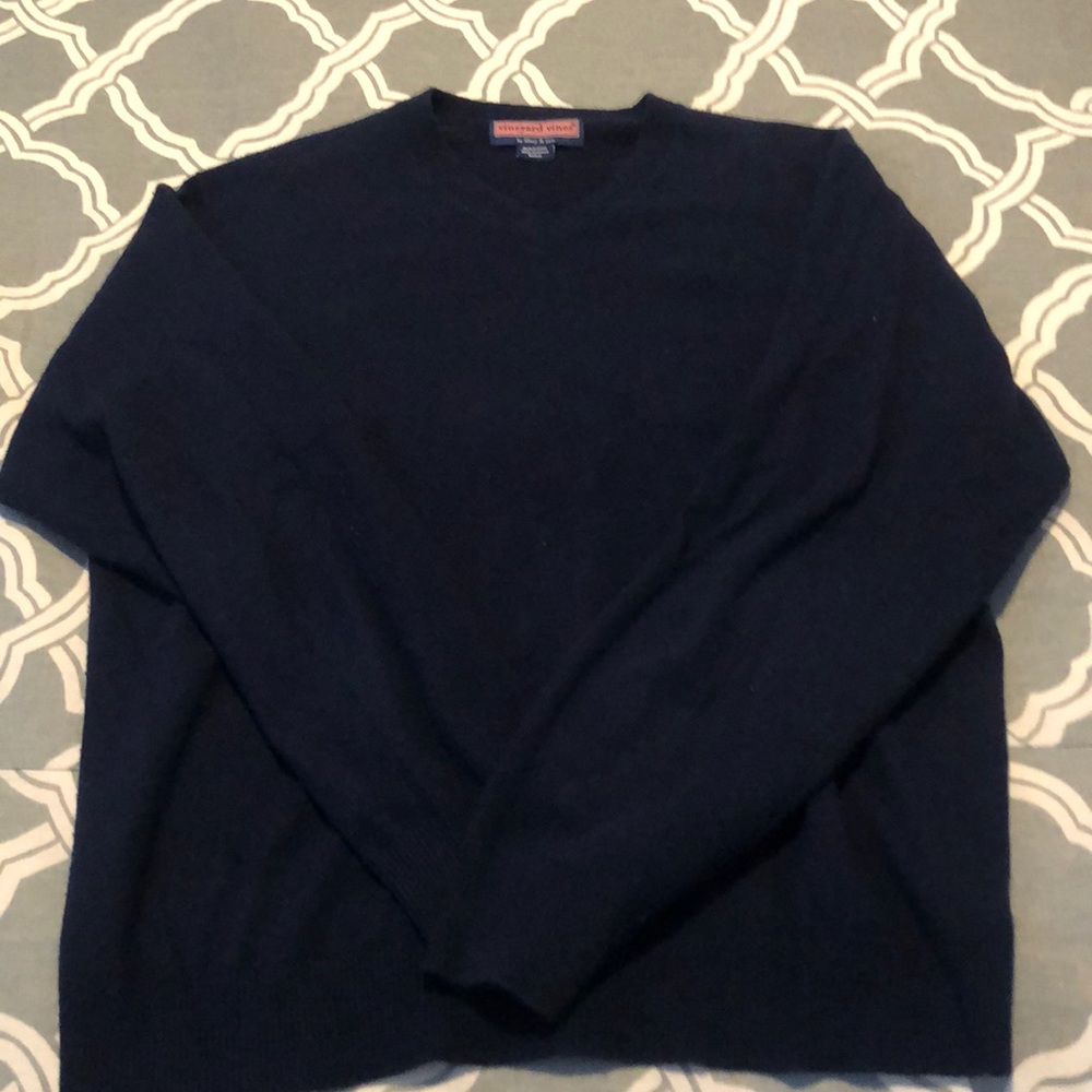Vineyard vines cashmere v-neck sweater